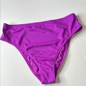 Shade & Shore High Waisted Cheeky Bikini Swim Bottoms XL